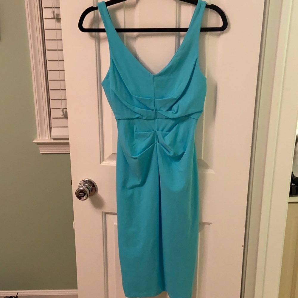 Susana Monaco Turquoise Tank Dress